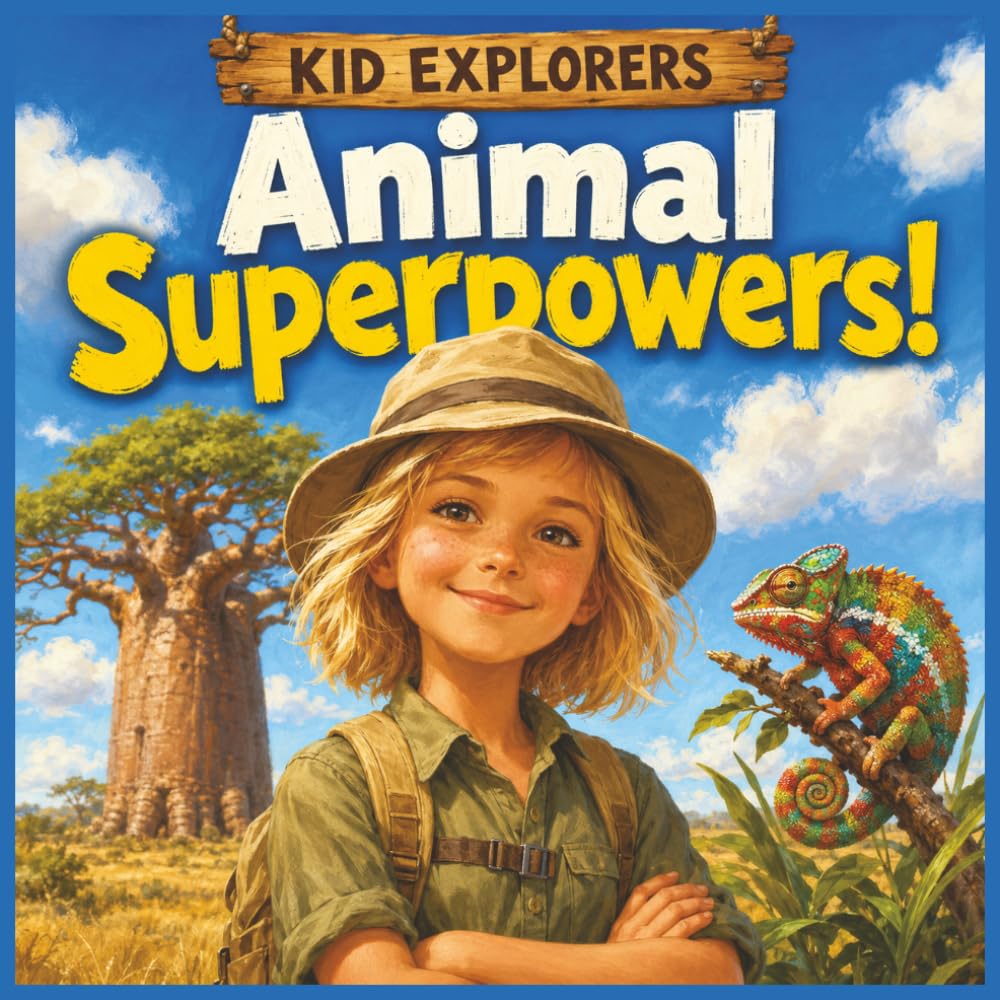 Kid Explorers: Animal Superpowers!: Incredible Creature Abilities, Real Science Facts, and the Wildest Powers on Earth