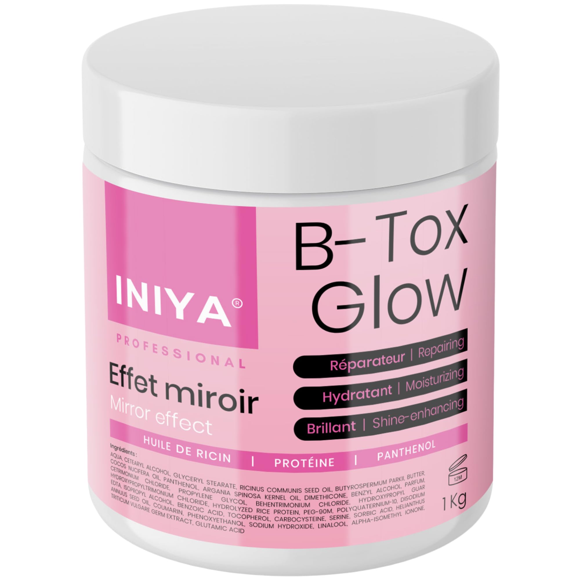 Iniya Professional Indische Glättung Ohne Formol – Mit Tannin, Hyaluronsäure & Amla, Für Glattes Haar