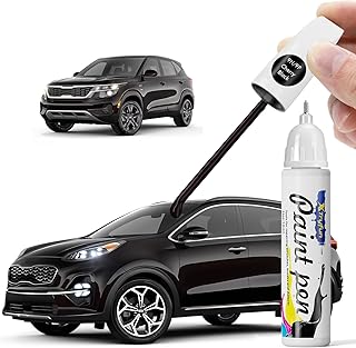 9P/9H Black Cherry Touch Up Paint Compatible with Kia, DIY Car Paint Scratch Repair, Automotive Paints, Quick & Easy Fix Scratch Repair for Sportage/Sorento/Seltos/Soul/Rondo/Carens