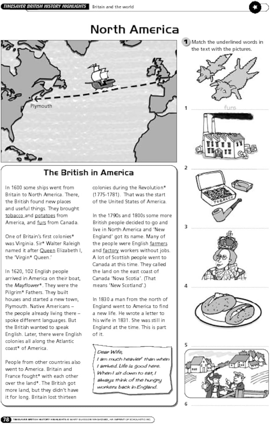 Mary Glasgow Magazines British History Highlights