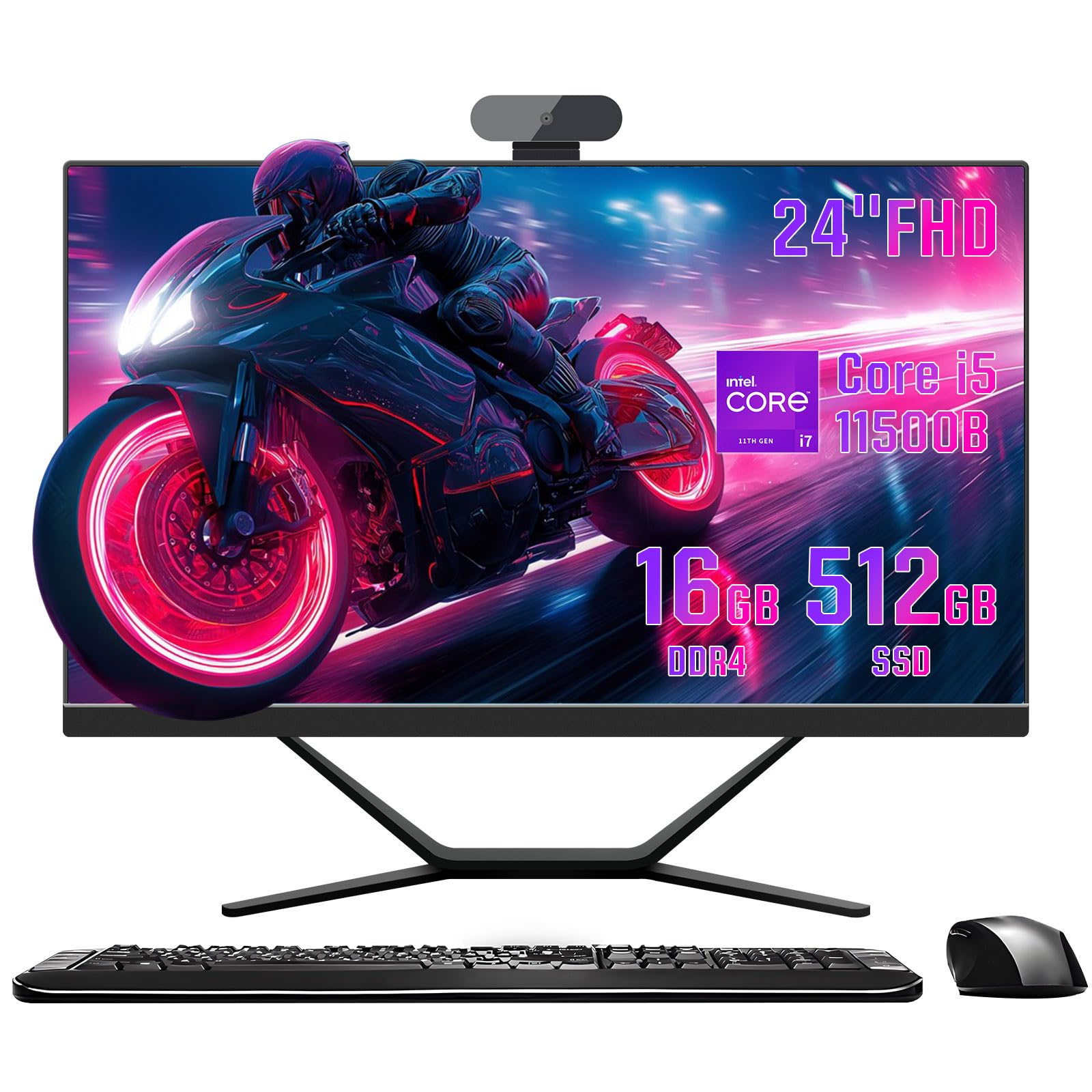 Amazon.co.jp: 24型フルHD液晶一体型デスクトップPC /Core i5-11500B
