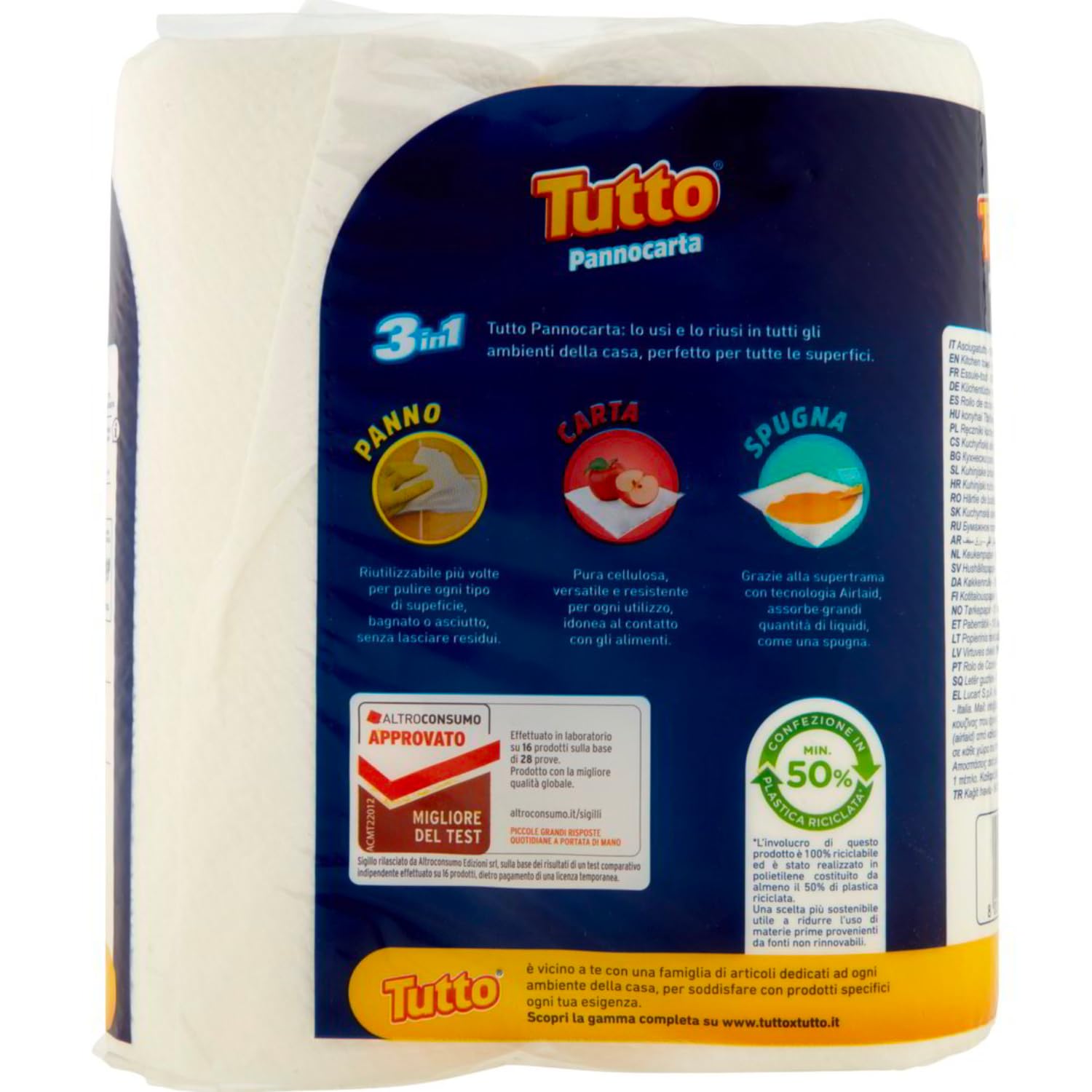 Assorbenti notte ultra assorbenti con ali ipoallergenici – Confezione da 8 pezzi kit con Spugna Brandizzata SPESA & RISPARMIO Inclusa – Variazioni 4/8/12 Pezzi (8)