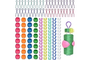 142 Pieces Bobbin Covers for Hassle-Free Thread Management