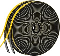 Air Conditioner Window Seal,Foam Insulation Tape for Sliding Doors and Windows,Gasket Seal, Anti Vibration Collision, Shockproof (1/2 in x 1/4 in x 26 Ft x 2 Roll)