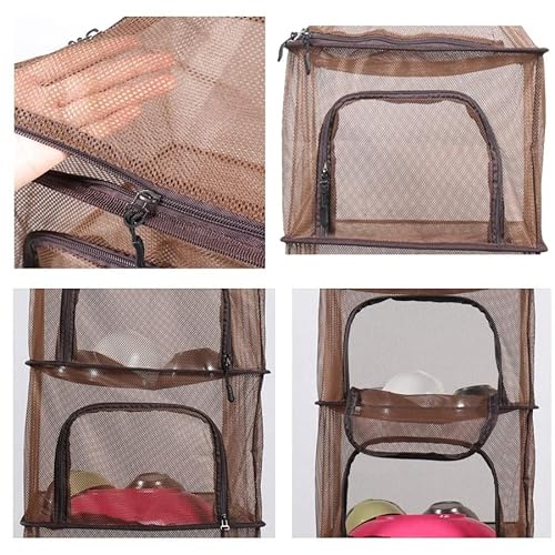 ISSHOUDOU ハンギングドライネット 四角型 ブラック