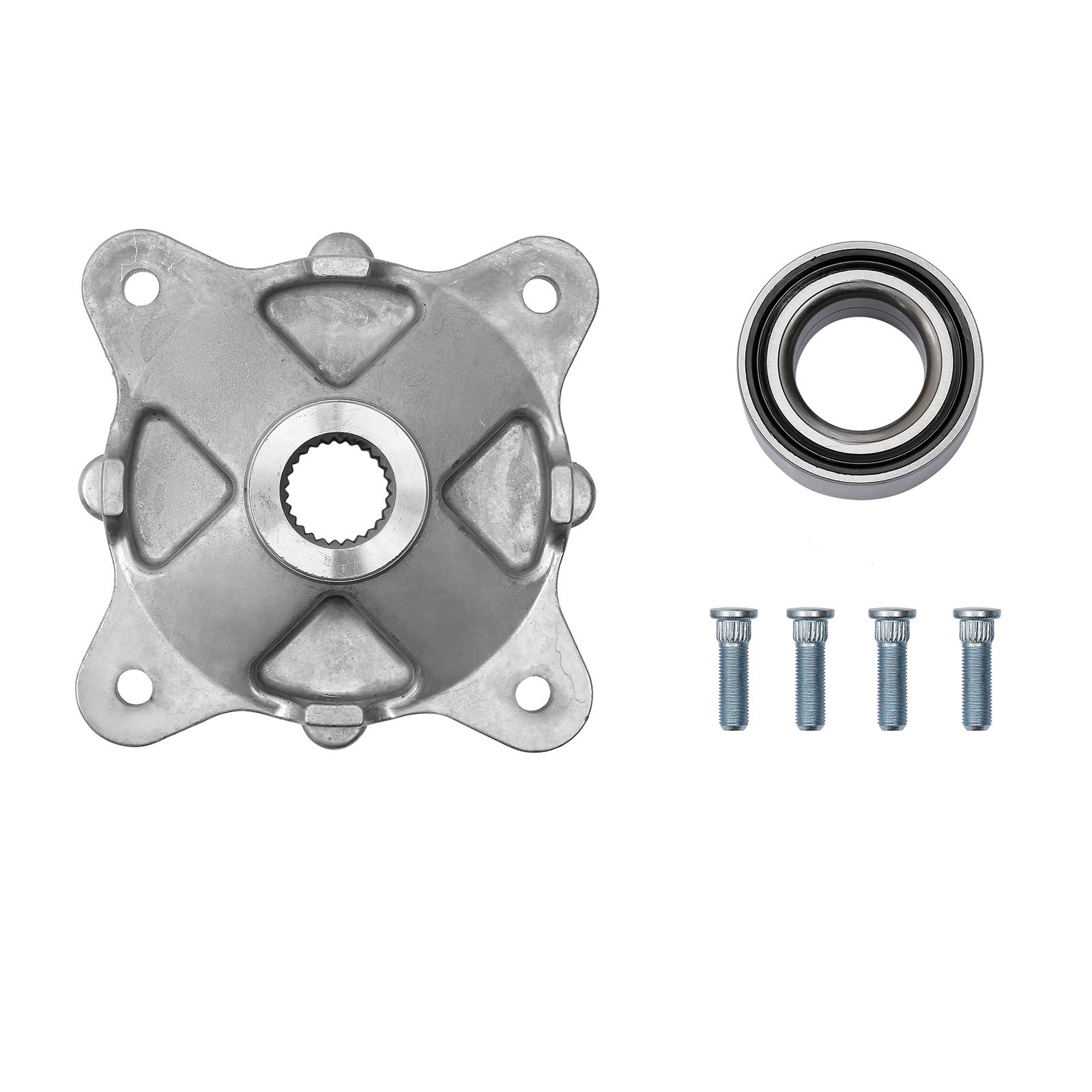 HQPASFYRear Wheel Hub Repair kit Compatible with Polaris RZR 800, RZR 4 800, Ranger 500 570, Sportsman 550 700 & More Wheel Hub Assembly Replaces# 5135113, 7518378, 3514635