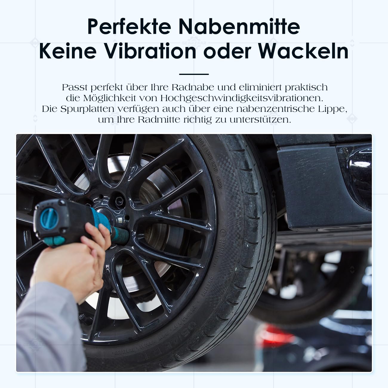 Spurverbreiterung 2 Stück 10mm Distanzscheiben Set LK: 5x100+5x112mm NLB:57.1 mit 10 Stück Radschrauben M14x1.5x50mm Spurverbreiterungen Kompatibel mit VW Golf GTI Polo