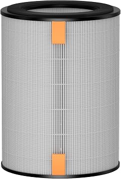 DREO Air Purifiers Replacement Filter, HEPA Filter for DREO Purifier Tower Fan MC710S, with 2 Stage Filtration, Black, StandardDR-HPA019
