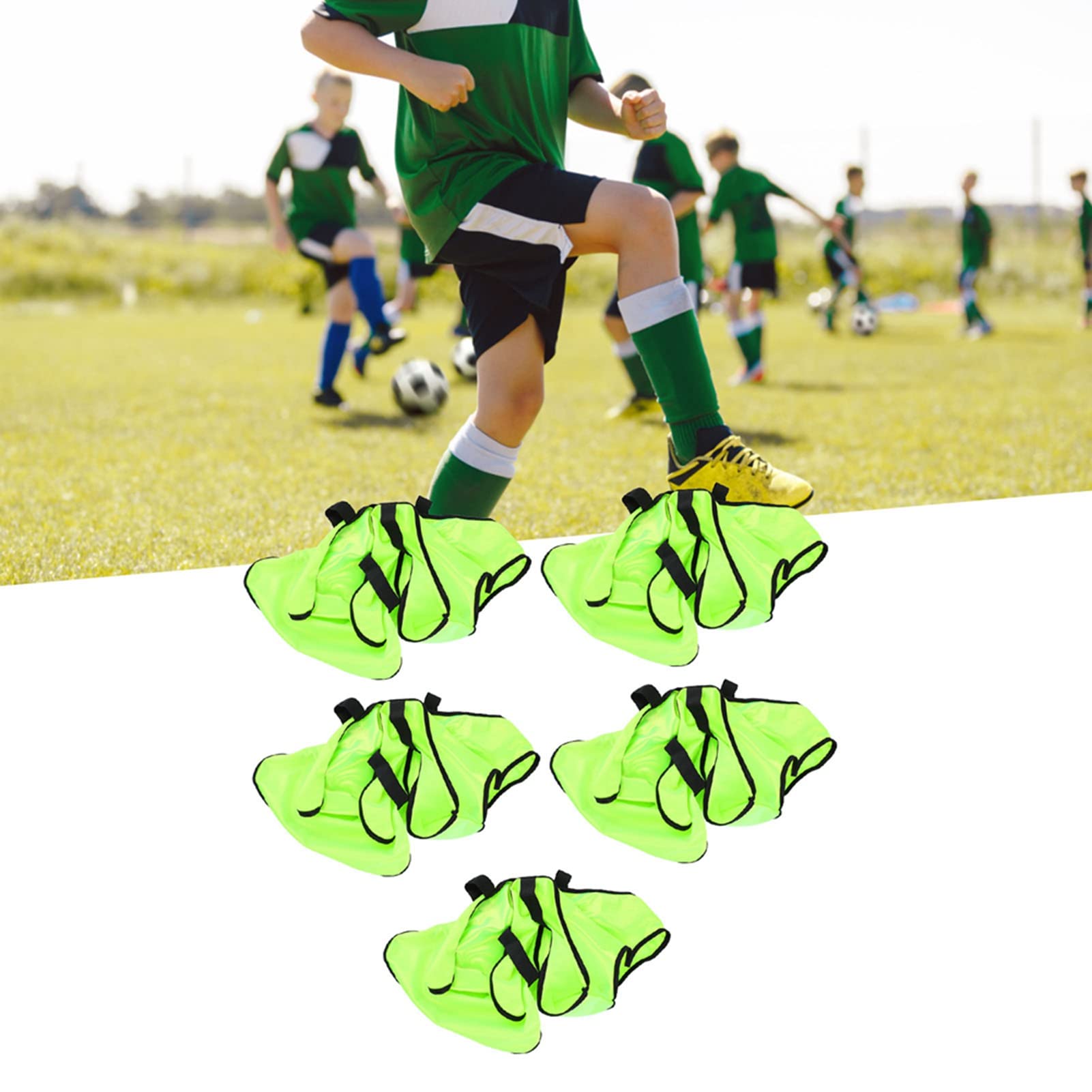 Chaleco De Práctica para Niños, Chalecos De Entrenamiento para Niños De 5 Piezas, Centavos De Entrenamiento De Pinnies De Fútbol, ​​pinnies De Práctica Sin Mangas para Deportes