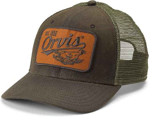 Orvis Men's Upland Wax Trucker Cap 