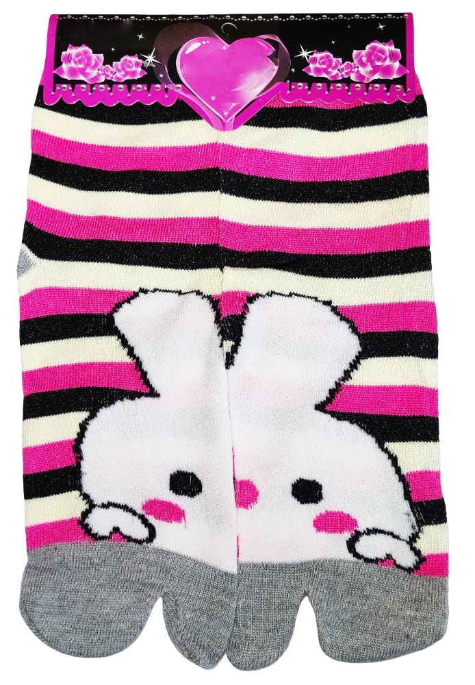 Osceola Kids Cotton Ankle Length Thumb Socks for Boys and Girls 6-9 Years Cartoon Design Printed Multicolor Pack of 5