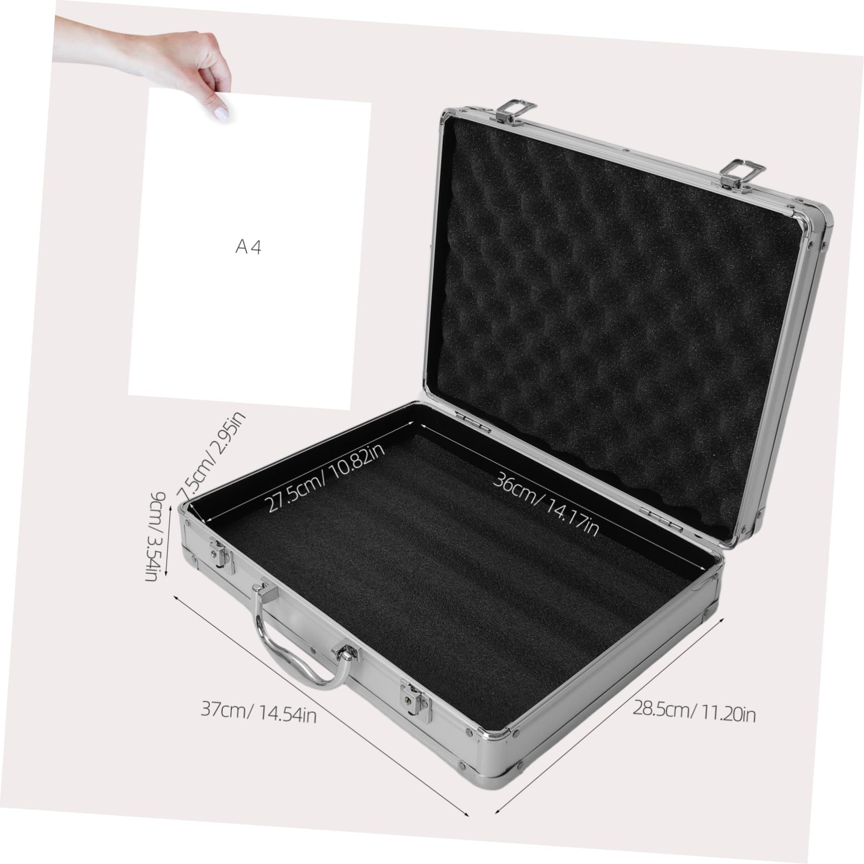 Aluminiumlegierung Werkzeugbox mit Großem Fassungsvermögen