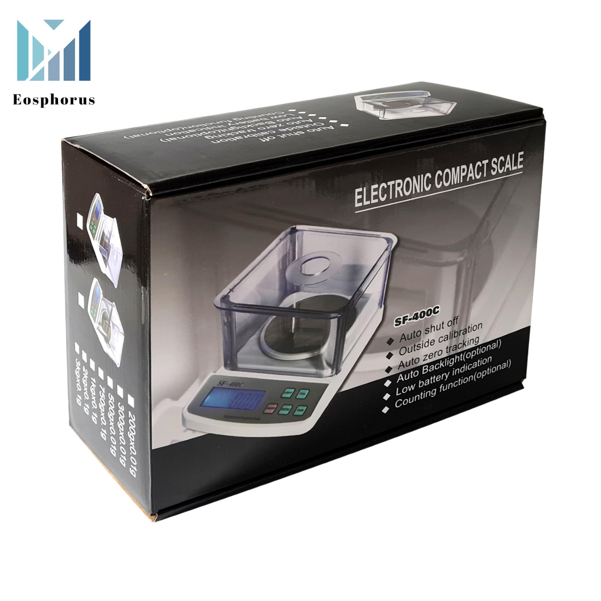 Balanza Digital de Precisión 0,01g para Joyería, Monedas y Laboratorio