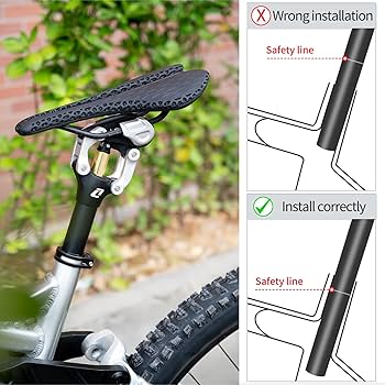 Amazon.com : IKUOS Zoom Four-Link Suspension Seatpost for