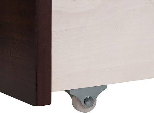 Miniatura 5 de Harper & Bright Designs Marco de sofá cama individual con cajones, cama individual de madera con cajones de almacenamiento, no necesita somier