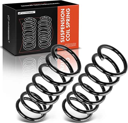 A-Premium 2Pcs Rear Suspension Coil Spring Set Compatible with Nissan