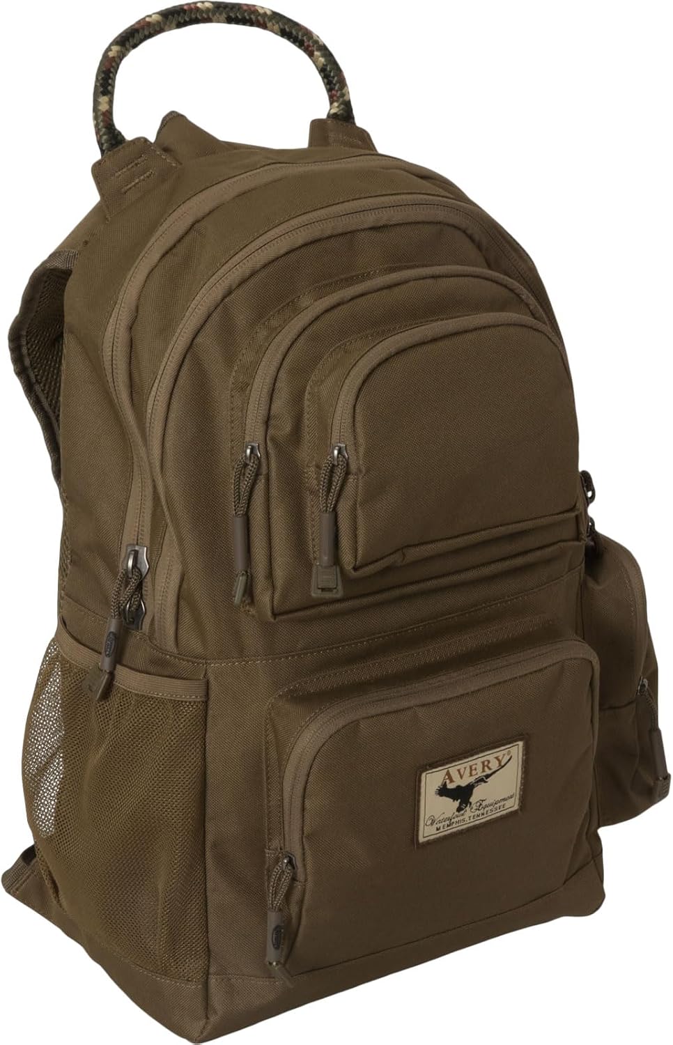 Avery Waterfowler's Day Backpack - Durable Waterfowl Hunting Outdoor Bag with Multiple Compartments & Padded Shoulder Straps, Marsh Brown