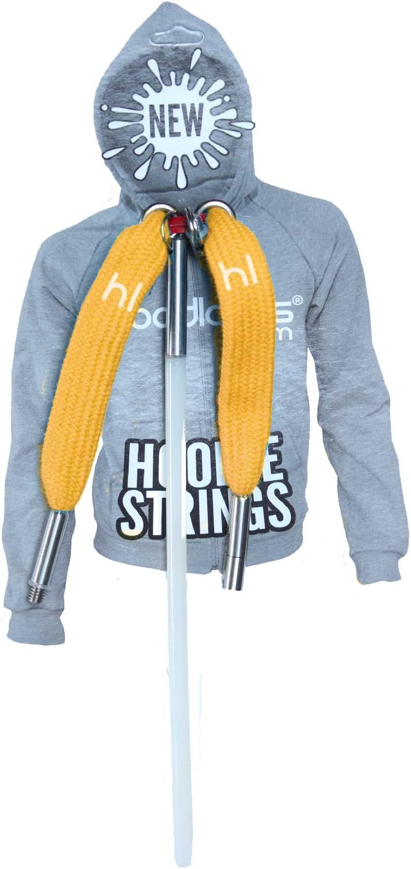 hoodlaces Gold Cotton Replacement Hoodie String - Drawstring - Shoelace with FREE Threading Tool from