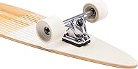 Vista 21 de Retrospec Zed Cruiser & Pintail Longboard Skateboard Complete – Bamboo & Canadian Maple Wood Cruiser con camiones Kingpin reversa