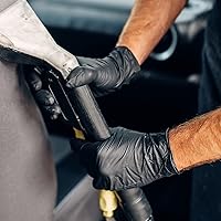 Vista 8 de Schneider Vinyl Synthetic Exam Gloves, 4 Mil, Latex Free Disposable Gloves for Medical, Cooking, Cleaning, and Food Prep