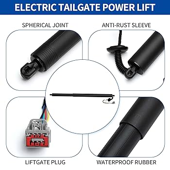 Amazon.com: X AUTOHAUX Rear Left Tailgate Power Lift Support