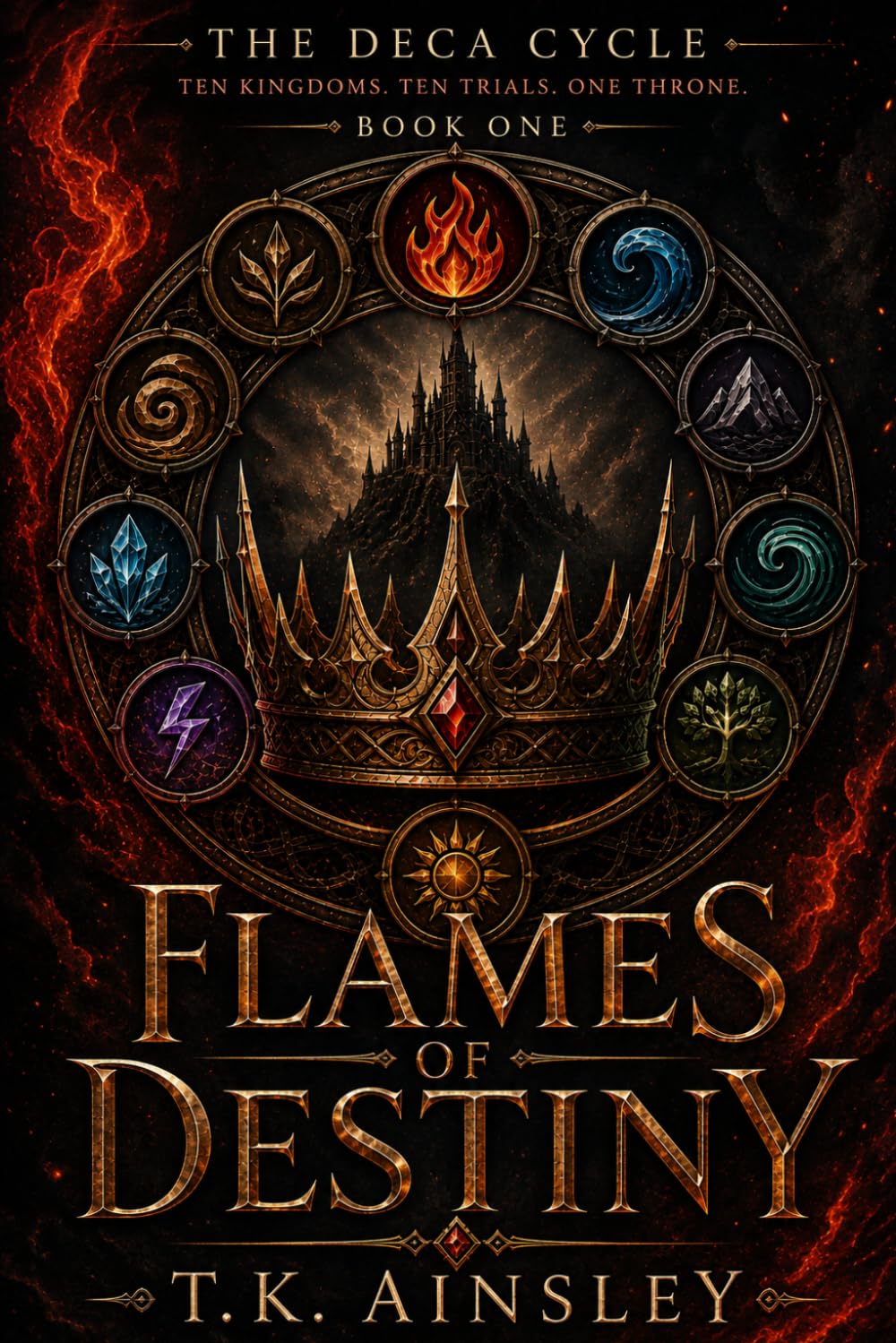 Flames of Destiny: A Deca Cycle Novel