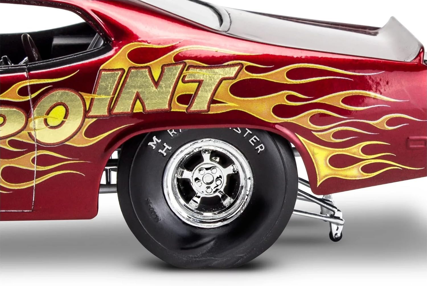 Revell 14528 '70 Plymouth Duster Funny Car 1:24 Scale 100-Piece Skill Level 4 Model Car Building Kit - Image 4