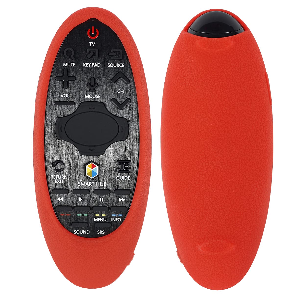 Remote Case for Samsung BN59-01185F BN59-01181A BN59-01185A BN59-01181B BN59-01182F LED HDTV Remote Control Shock Proof Washable Remote Protector Cover (Red)