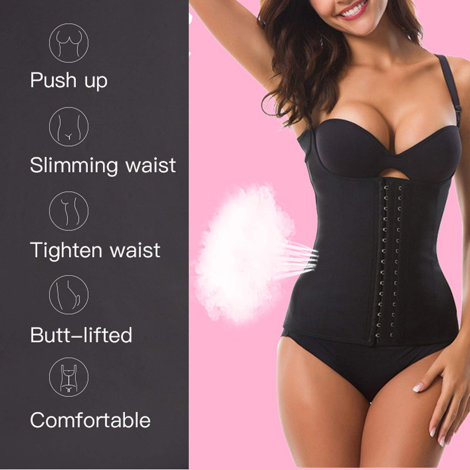 Shapewear di alta qualità for le donne, la tuta del trainer della vita, la biancheria intima di sollevamento del culo di shaper del corpo(Size:3X-Large)