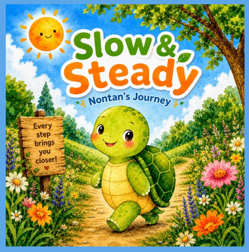 Slow & Steady: Nontan's Journey: A Little Turtle's Big Adventure to Grandma's House