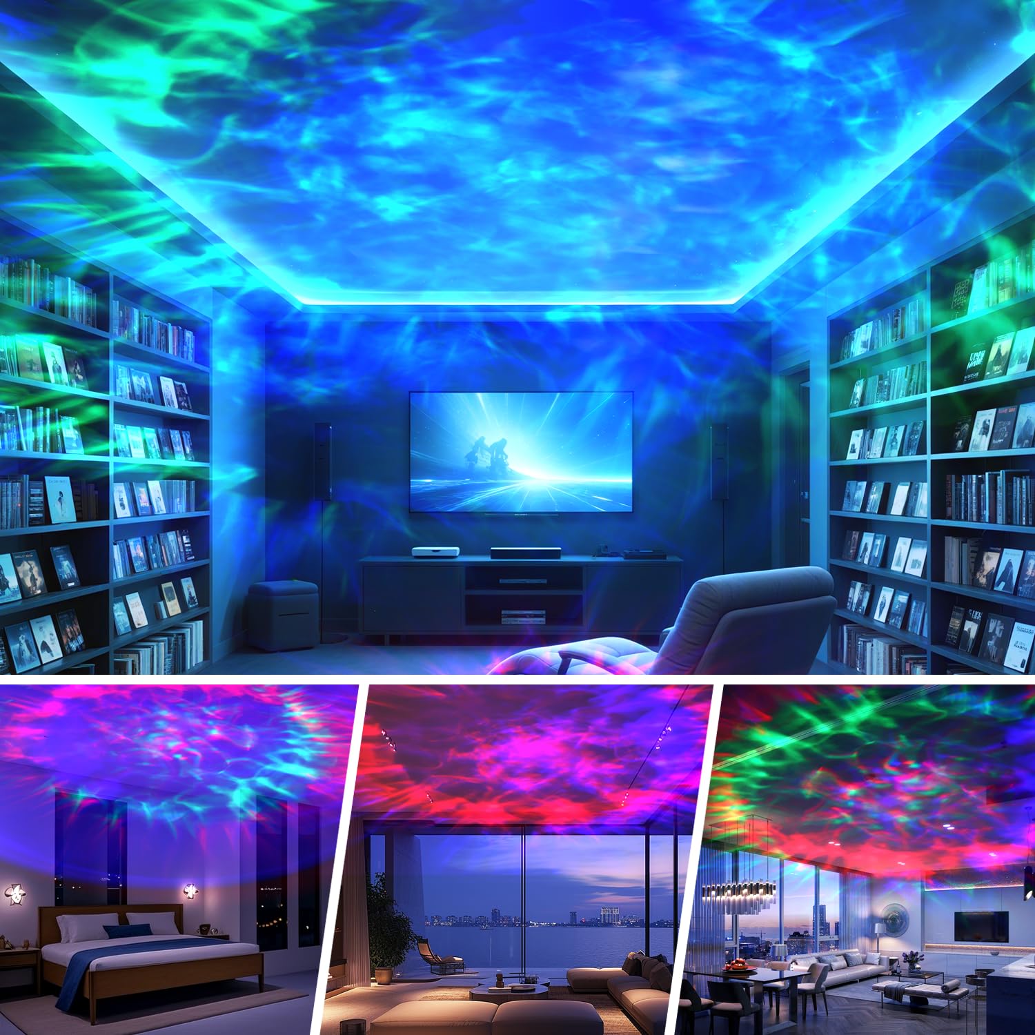 Pedica Galaxy Projector for Bedroom, Light Projector with Timer