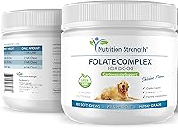 Vista 4 de Folato para perros para promover la salud cardiovascular y prenatal, apoyar la síntesis de ADN y el mantenimiento celular, ácido fólico para perros