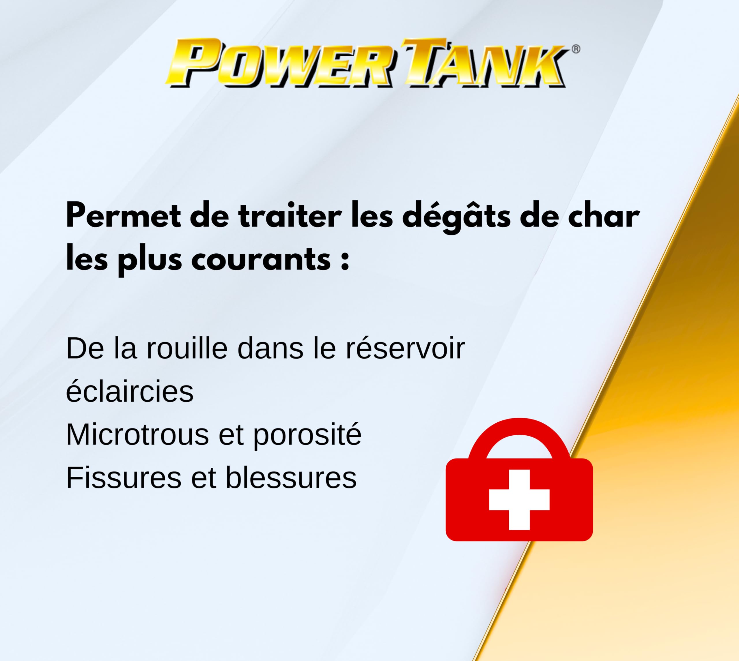 Lux Metal Power Tank Traitement de Réservoir Innovant pour Réparer Lux Metal Power Tank Traitement de Réservoir Innovant pour Réparer