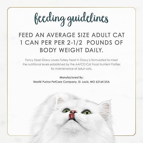 Miniatura 7 de Purina Fancy Feast Gravy Lovers Alimento húmedo para gatos, pavo en salsa de pavo rostizado, 24 unidades de 3 onzas cada una -