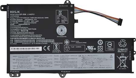 Amazon.com: L14M2P21 L14L2P21 Laptop Battery for Lenovo IdeaPad