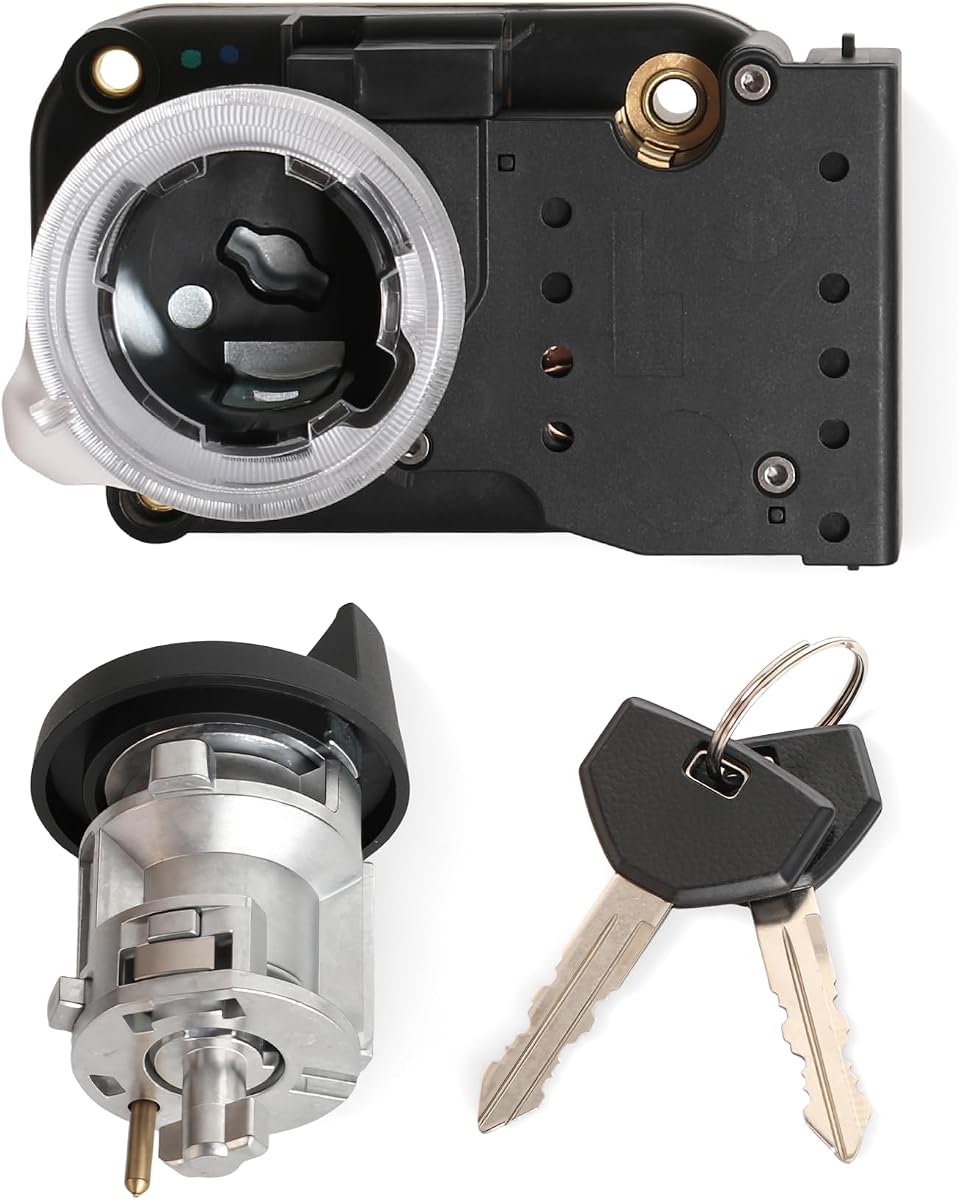 Ignition Switch with Ignition Lock Cylinder #5003845AA | for Grand Cherokee 1997-1998, for Dodge Ram 1500 1997-2001, for Dodge Dakota 1997-2000, Ignition Switch Kit