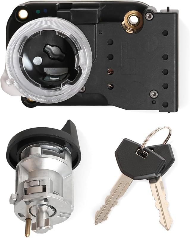 Ignition Switch with Ignition Lock Cylinder #5003845AA | for Grand Cherokee 1997-1998, for Dodge Ram 1500 1997-2001, for Dodge Dakota 1997-2000, Ignition Switch Kit
