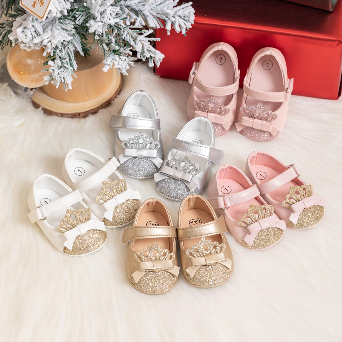 Meckior Sapatilhas para bebês meninas com sola macia com laço e laço Mary Jane Sapatilhas pré-andador para bebês recém-nascidos leves em promoção! Veja a oferta e mais achadinhos de Sapatos Infantis 5 Hoje é o melhor dia para comprar Meckior Sapatilhas para bebês meninas com sola macia com laço e laço Mary Jane Sapatilhas pré-andador para bebês recém-nascidos leves com aquele preço maroto! Promoção! Aproveite a oferta! 5