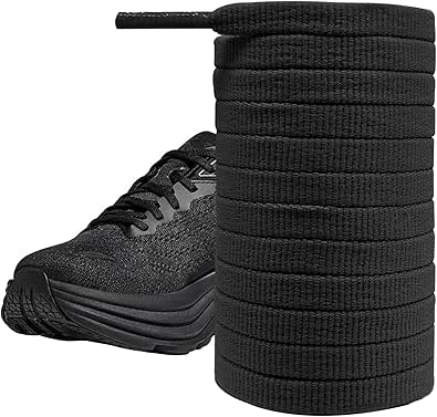 NDTEZUGT 2 paar 1/4 inch platte dunne schoenveters, atletische schoenveters schoensnaren vervangende veters voor On Cloud sneakers NDTEZUGT 2 paar 1/4 inch platte dunne schoenveters, atletische schoenveters schoensnaren vervangende veters voor On Cloud sneakers