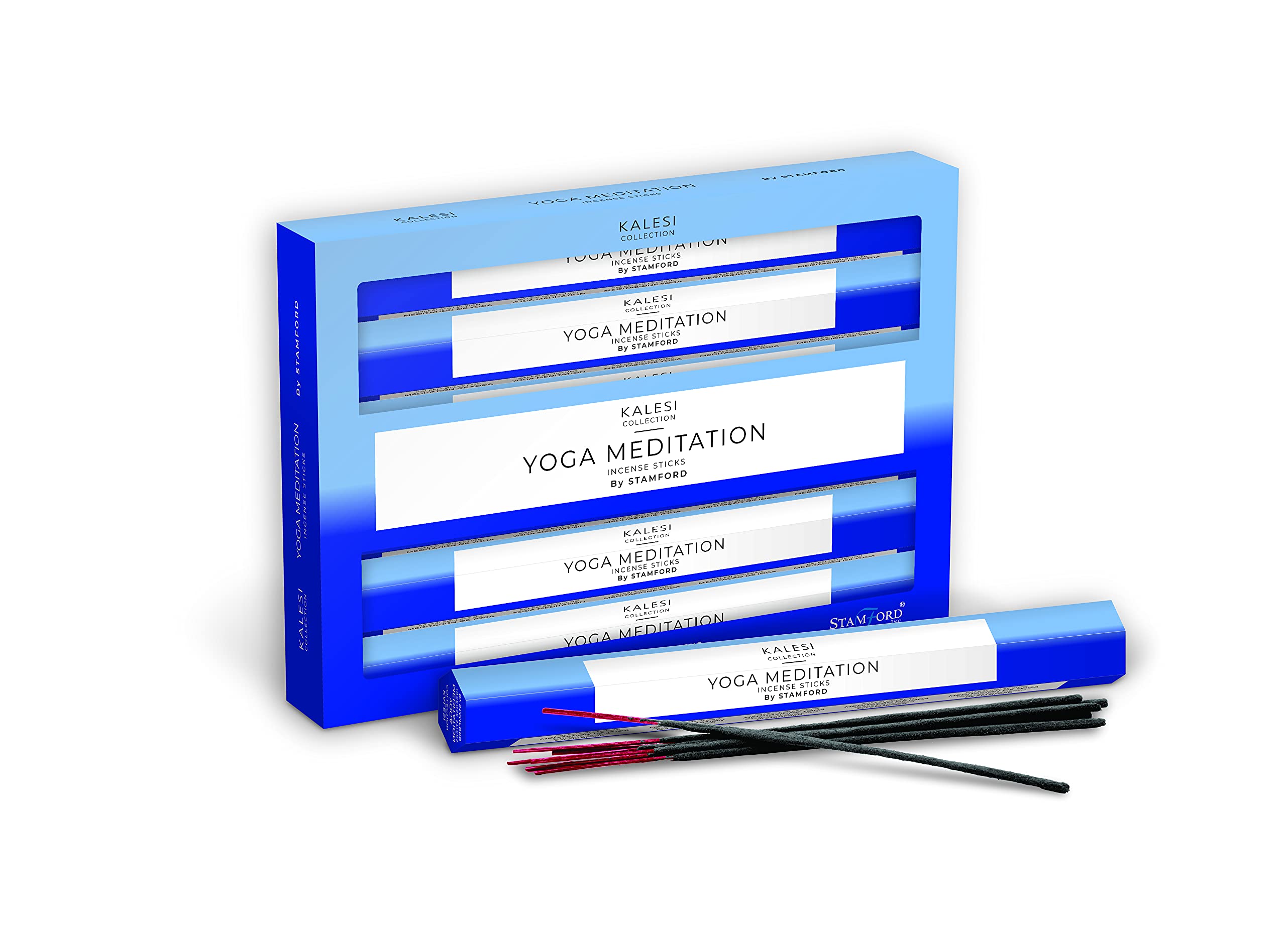 The Kalesi Collection by Stamford Yoga Meditation Hex Aroma Incense Sticks - Pack of 6
