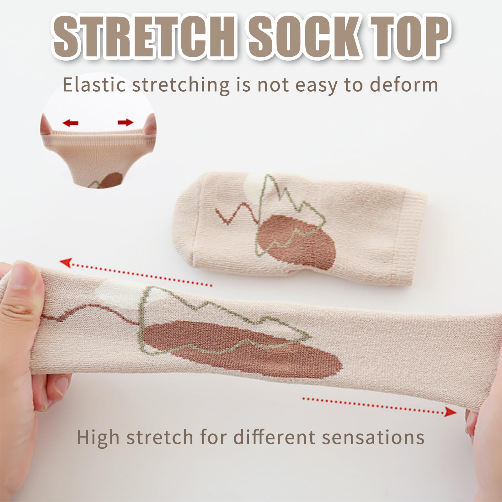 outfit spring Calzini Antiscivolo Bambino Bambina Calze Antiscivolo in Cotone Motivi Animali Neonata Bambini Calzini Invernali 0-12 Mesi 1-5 Anni Compleanno Regalo