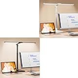CHARYJOD Height Adjustable LED Desk Lamp for Office Home