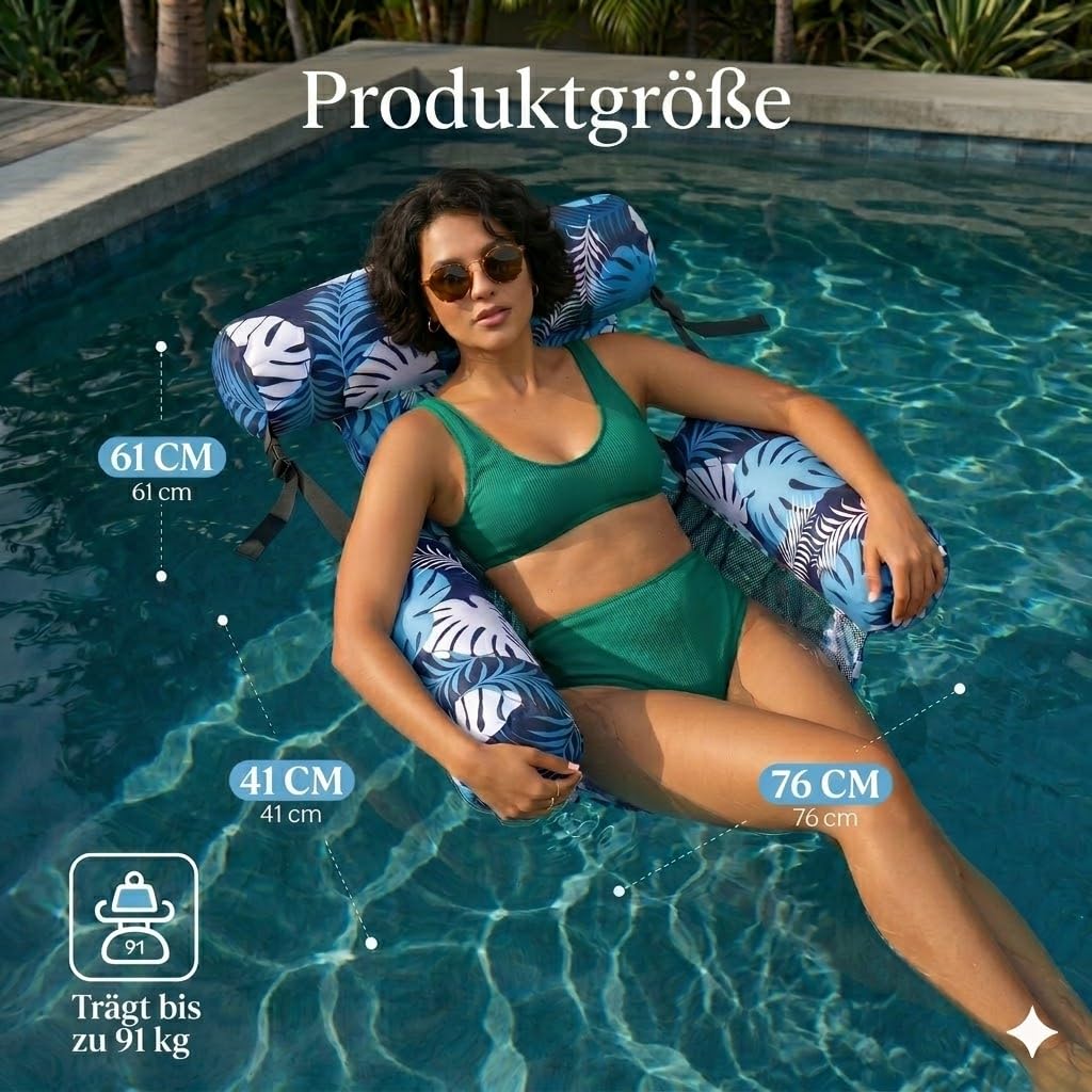 X2 Luftmatratze Pool. Luftmatratze Wasser Aufblasbare. Robuste Schwimmhilfen Für Erwachsene, Ideal Für Partys, Sommer, Strand, See Und Wasserspaß.
