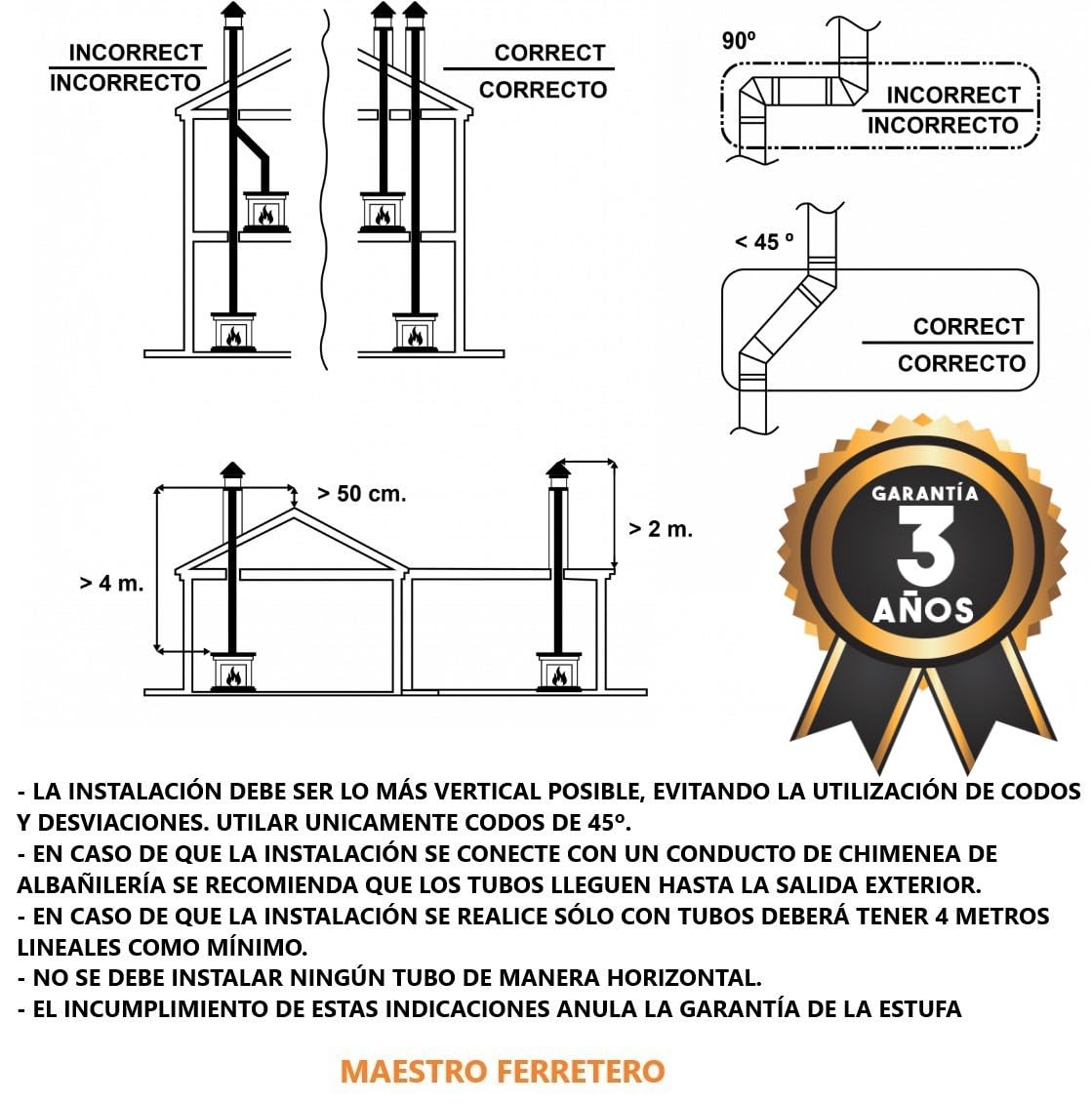 Poêle à Bois avec Four Aviles 17,50 KW
