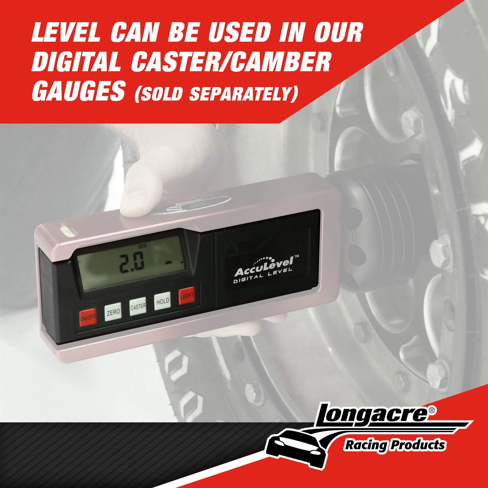 Longacre Racing Acculevel Digital Level Pro Model 78311 w/Case