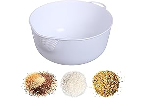 Japanese Rice Washing Bowl, Quinoa Washer Strainer