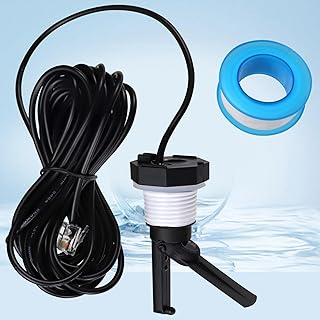 Flow Switch Assembly GLX-FLO-RP for Hayward/Goldline Aquarite Salt Systems, Pool Flow Sensor Suitable for Hayward Salt Cell and Salt Chlorine Generator System, with 15-Foot Cable