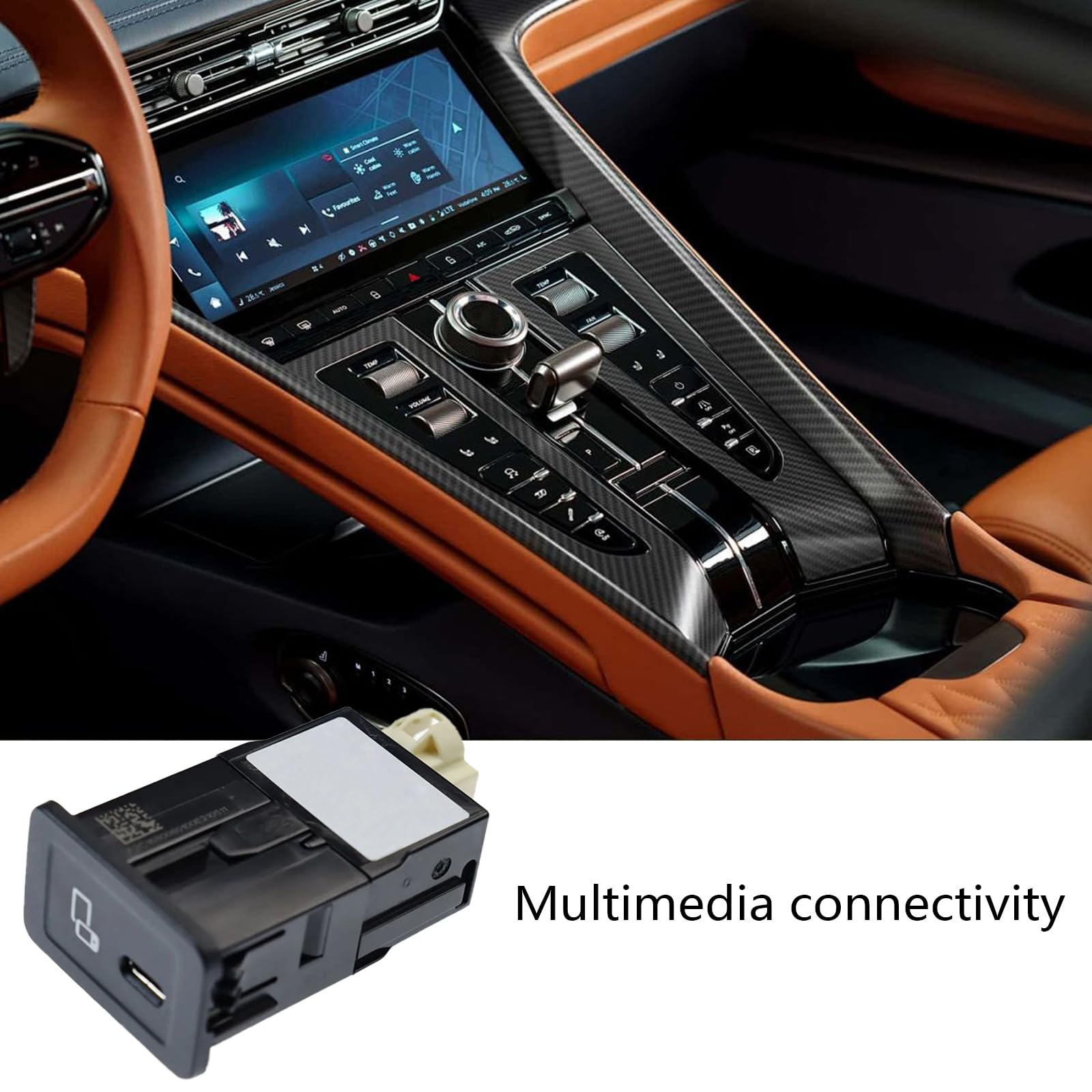 Für 2478209000 Auto-USB-Schnittstellen, schnelles Laden, stromlinienförmige Hochgeschwindigkeits-Datenübertragung, nahtlose Medien-Video-Integration