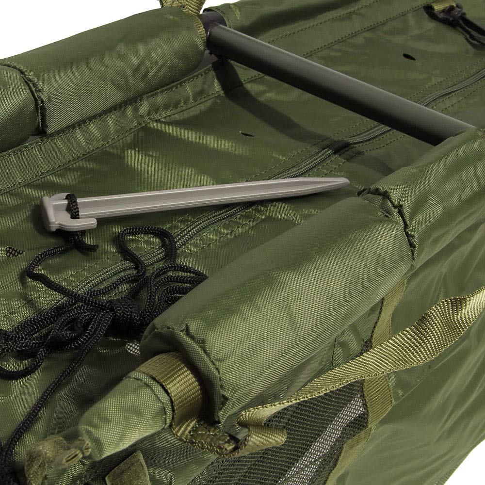 Deluxe Schwimmende Halterung und Wiegeschlinge zum Karpfenangeln, mit Tragetasche