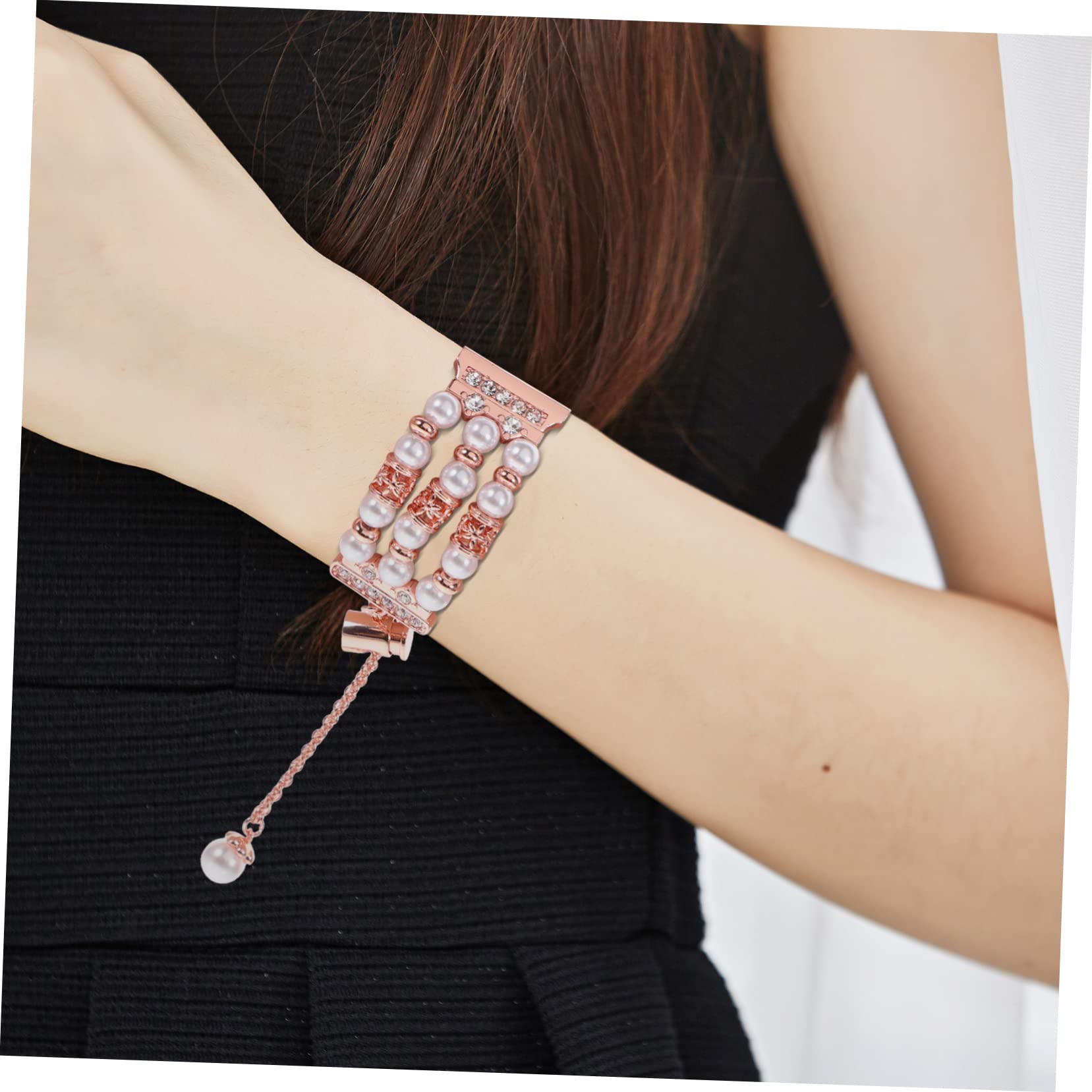 4 szt. 45 Pasek Bransoletka Zegarki Łańcuszek do zegarka Pasek do zegarka Bransoleta do zegarka Pasek 4 Klasyczny 46mm Inteligentne zegarki Aktywny 2 Pasek do zegarka Bransoleta Delikatny Metal Ozdobn